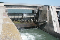 Centrale hydraulique pour volet d'écrétage