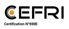 Certification CEFRI n°959E