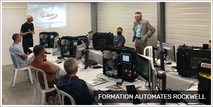 Visuel provisoire : Formation sur les solutions d'automatisme Rockwell