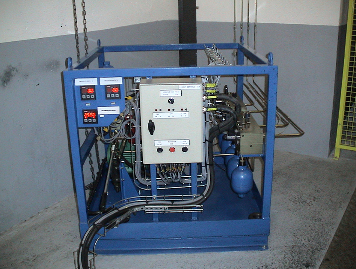 Centrale hydraulique spécifique pour le secteur de la montagne