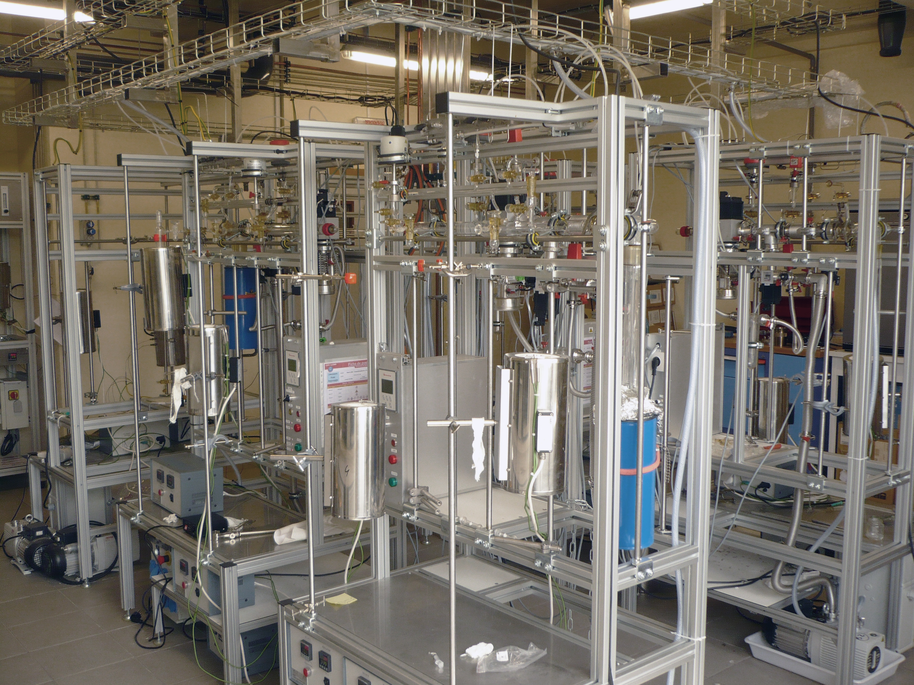 Skids de laboratoire